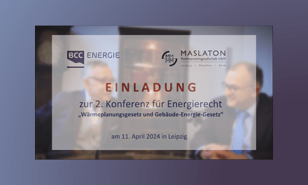 2. Konferenz für Energierecht
